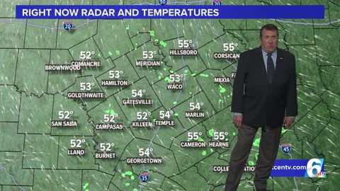 Cool, damp midweek weather Central Texas Forecast
