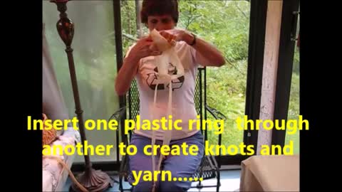 Make-Your-Own Yarn for Plastic Bag Knitting