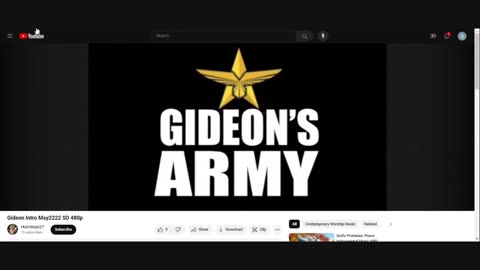 SUNDAY NIGHT SPECIAL , GIDEONS ARMY WITH 107 ON 107 9PM EST !!!!!