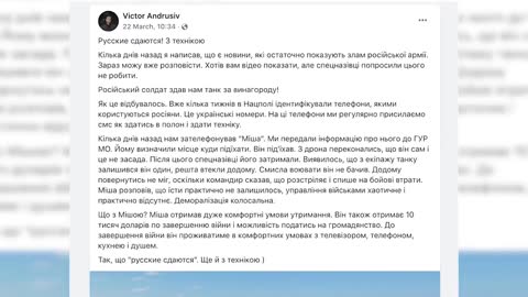 "Very special "Russian operation": Ukraine has more tanks today than had before the war"