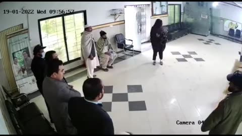 CCTV Footage of Bank Robbery In Lucky Marwat of KPK Pakistan