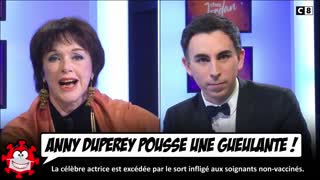 Soignants suspendus - ÉNORME COUP DE GUEULE de l'actrice Anny Duperey ! Jubilatoire.