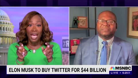 Joy Reid Spreads Conspiracy Theories Over Why Elon Musk Purchased Twitter