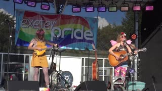 Exeter Devon Britain Gay LGBTQIA+ Pride 2019.Main Stage 6.