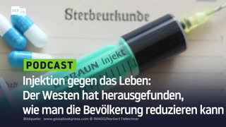 Injektion gegen das Leben: Der Westen hat herausgefunden, wie man die Bevölkerung reduzieren kann