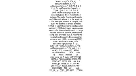 Element wise comparison in R