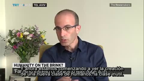 Yuval Noah Harari: creación de nueva clase de humanos, la clase inútil