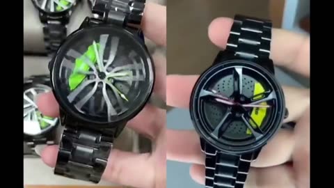 Men's Fashion Car Wheel Watch