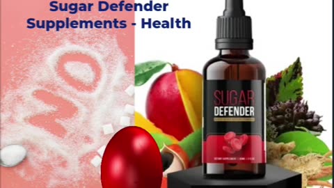 Sugar Defender Supplements - Health