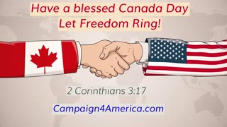 To our friends and neighbors in Canada. Happy Canada Day, July 1, 2023. God Bless You!!!