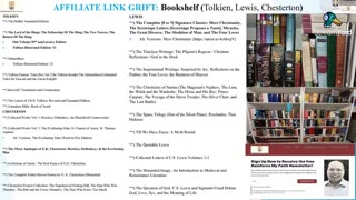 AFFILIATE LINK GRIFT: Books on Tolkien, Lewis & Chesterton