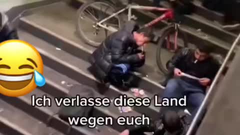 ich verlasse diese Land wegen euch