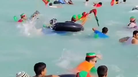 Swimming tube