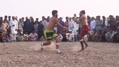 Abdul Rahman Bijli kabaddi match