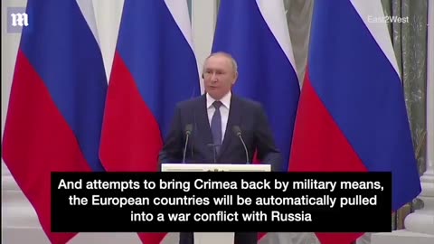 Putin with a direct & stark warning to NATO & The West