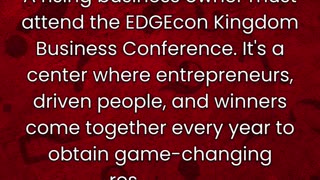 Transform your business journey at EDGEcon, where winners unite for inspiration and tools.
