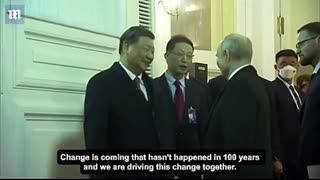 Xi Jinping: “Change is coming that hasn’t happened in 100 years