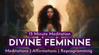 Divine Feminine Meditation | Activate The Goddess Within | Heal Feminine Energy