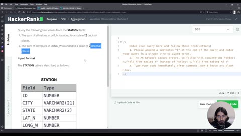 Weather Observation Station 2 | SQL Aggregation | HackerRank Solution