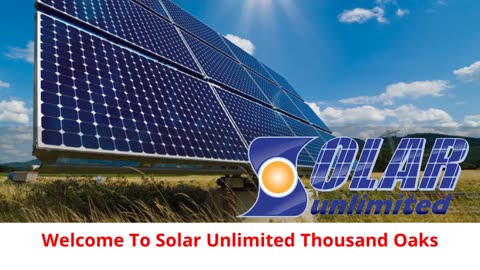 Solar Unlimited Thousand Oaks : Solar Electricity