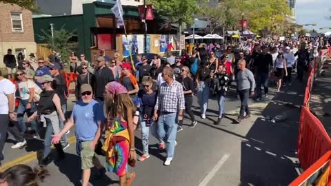 Canada "World Wide Rally for Freedom March" Calgary 'PPC' 'Maxime Bernier'