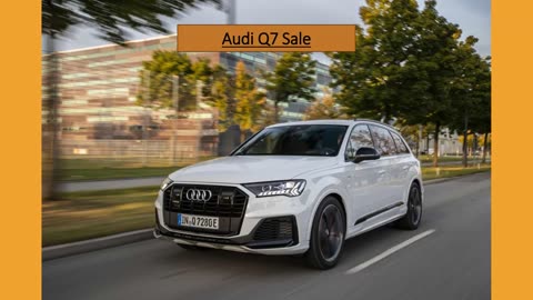 Audi Q7 Sale