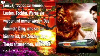 Was kommt, ist schrecklich ... Aber die Wiederherstellung kommt ❤️ Liebesbrief von Jesus