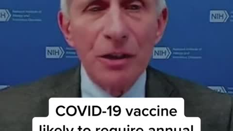 COVID-19 vaccine likely to require annual booster shot