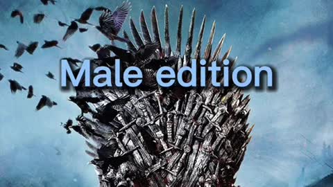 Game of Thrones male edition
