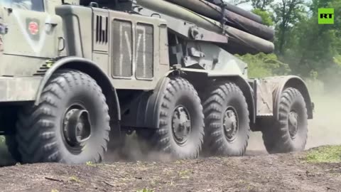 the Uragan MLRS destroyed the stronghold of the Armed Forces of Ukraine in the South Donetsk