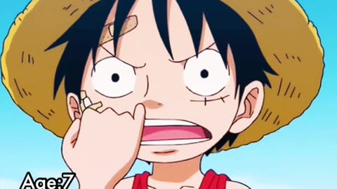 Luffy Glow up _ One Piece _
