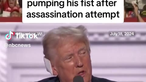 Trump explained why he pumped his fist in the air after the assassination attempt