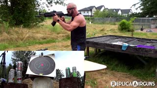 Full Auto Fun 2022 Video 2 Crosman AK1