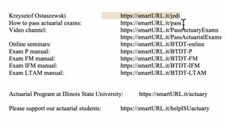 Exam LTAM exercise for August 9, 2021