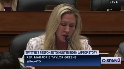 Marjorie Taylor Greene destroys Twitter's Yoel Roth in Congressional hearing