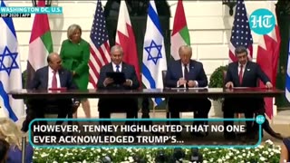 PRESIDENT TRUMP NOMINATED FOR NOBEL PEACE PRIZE BY N.Y.REPUBLICAN REP CLAUDIA TENNEY FOR ABRAHAM ACCORDS