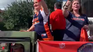 Senator Ted Cruz ATTACKED at Astros Championship Parade, Gets Beer Thrown at Him