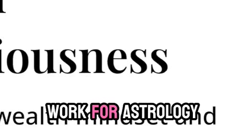 Learn how to BUILD WEALTH using Astrology!