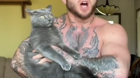 the cats face his vocals are everything