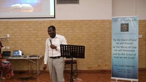 Pastor Isaac Frimpong -- Message: Choosing Jesus !!!
