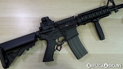 Tokyo Marui CQBR Block1 GBB Airsoft Rifle Table Top Review.mp4