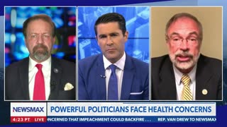 Powerful Politicians Face Health Concerns. Sebastian Gorka with Rob Schmitt on NEWSMAX