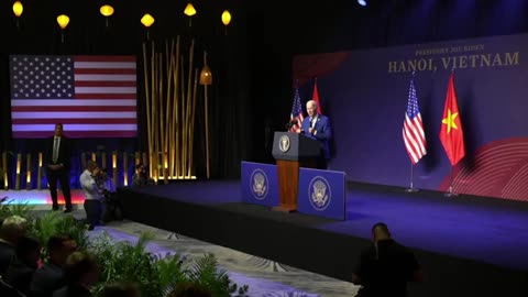 Biden's staff cuts off a rambling Joe Biden mid-sentence and abruptly ends his news conference.