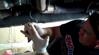 Transfer case oil change on 2007 Nissan Frontier