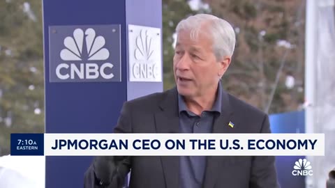 JP Morgan (Chemical Bank) CEO Jamie Dimon - To Democrats; "Grow Up" Negative Talk About MAGA Will Hurt Biden