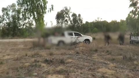 Al-Qassam brigades storming Ain Habshur military base