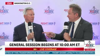 RSBN Interviews Senator Tommy Tuberville at CPAC in DC 2024 - 2/22/24