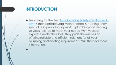 Get The Best Landlord Gas Safety Certificates in Blyth.