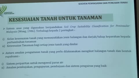 P04 Sifat Tanah & Penilaian Kesesuaian Tanah Untuk Tanaman, Kalumpang, 26 Jun 2024