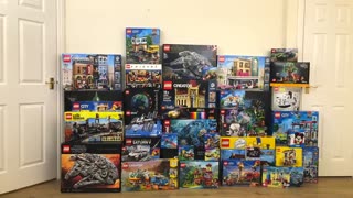 I Built 100 LEGO Sets!